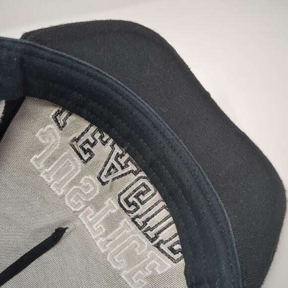 Justice League Gotham City Athletics Snapback 5 Panel Cap Black OS Embroidered - Picture 8 of 9